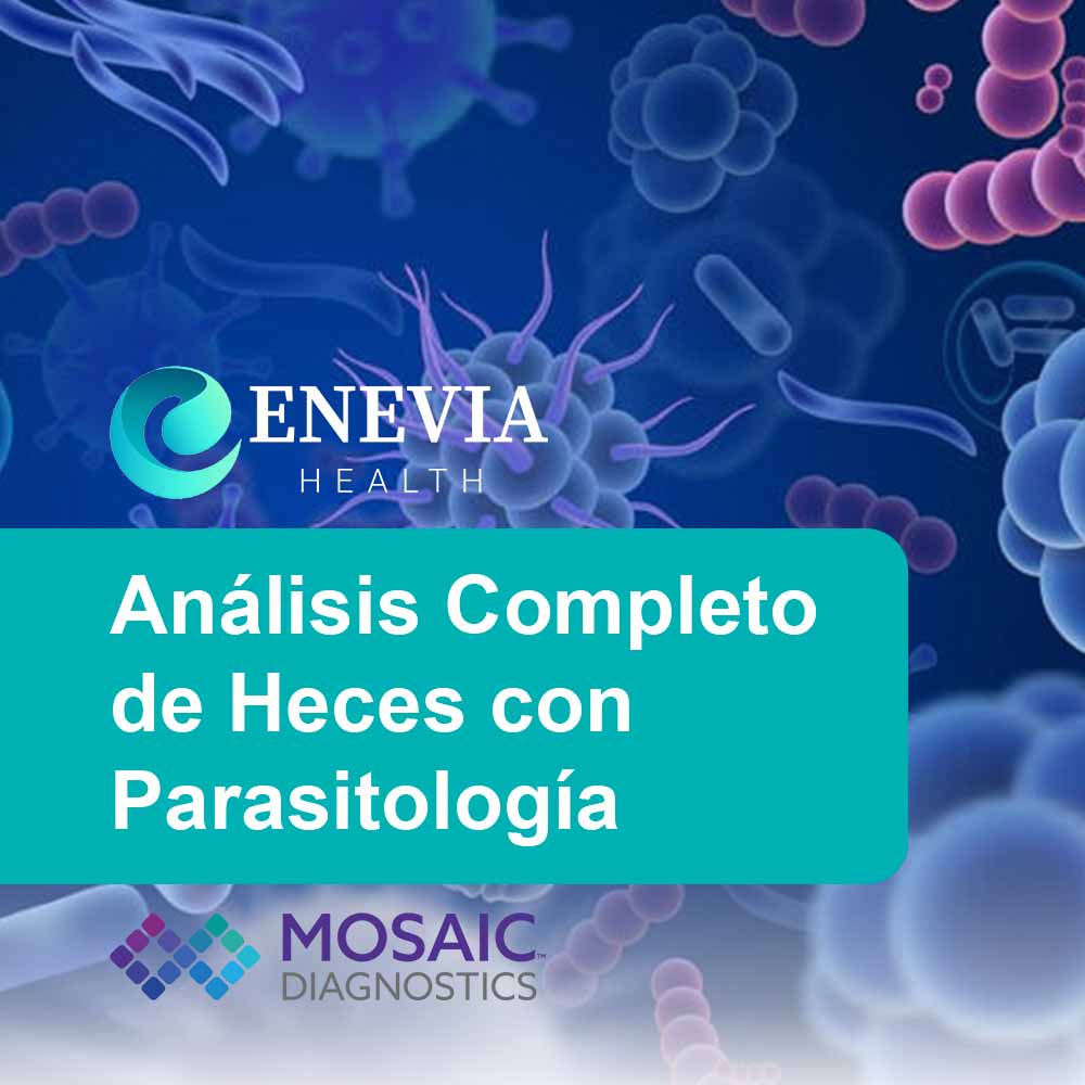 Análisis Completo de Heces con Parasitología mosaic diagnostics