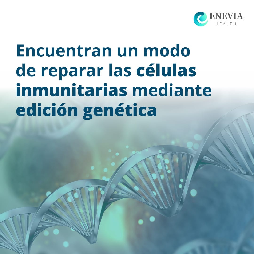 Reparar células con edición genética